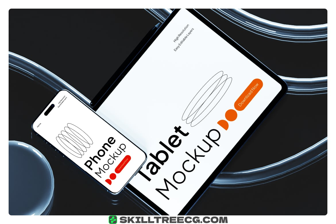 图片[2]-Clear Blue Multiple Device Mockup（080323）-技能树
